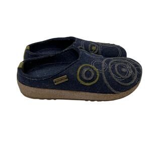 Haflinger Swing Slippers Wool Slip On Shoes Women's Size 38